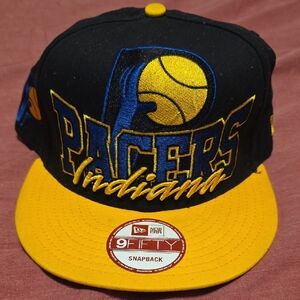 9fifty Black and Yellow Pacers Snapback Hat